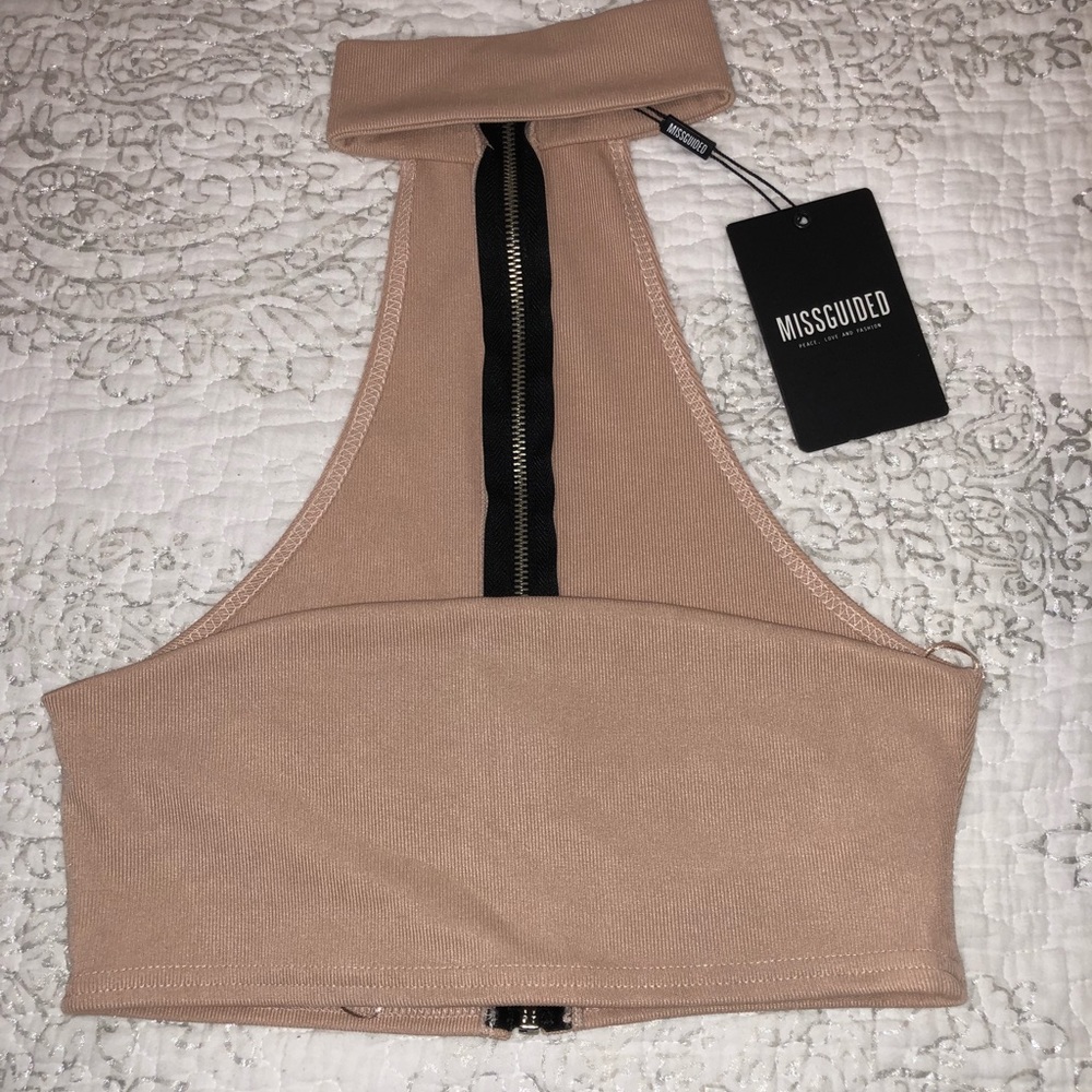 tube top with choker